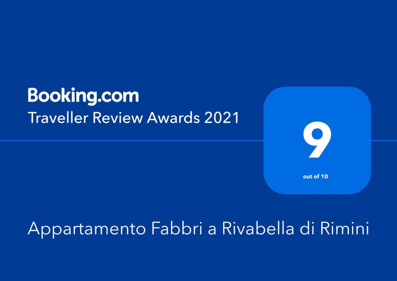 Appartamento Fabbri A Rivabella Di Rimini Exteriér fotografie